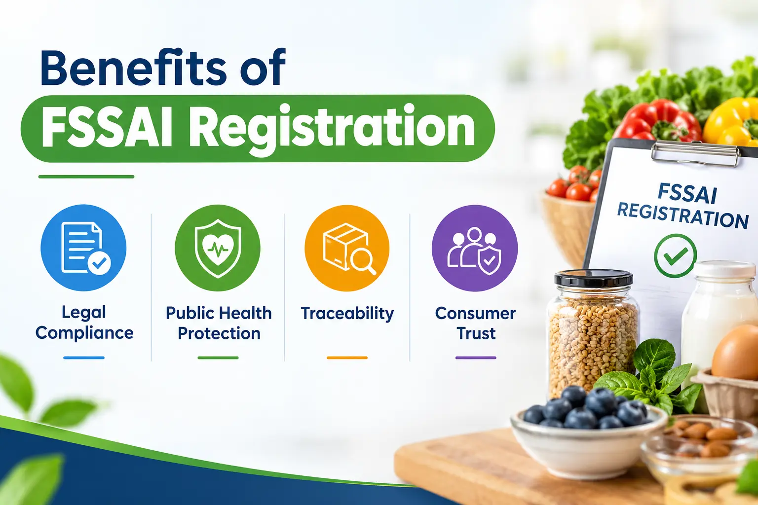 Benefits of FSSAI Registration
